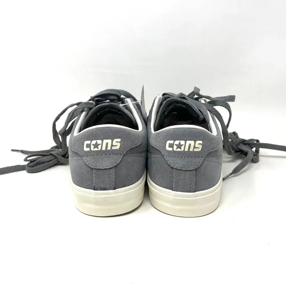 Converse Louie Lopez Pro OX Gray Low Top Shoes Men's Size Sneakers Suede 169493C - Picture 7 of 11